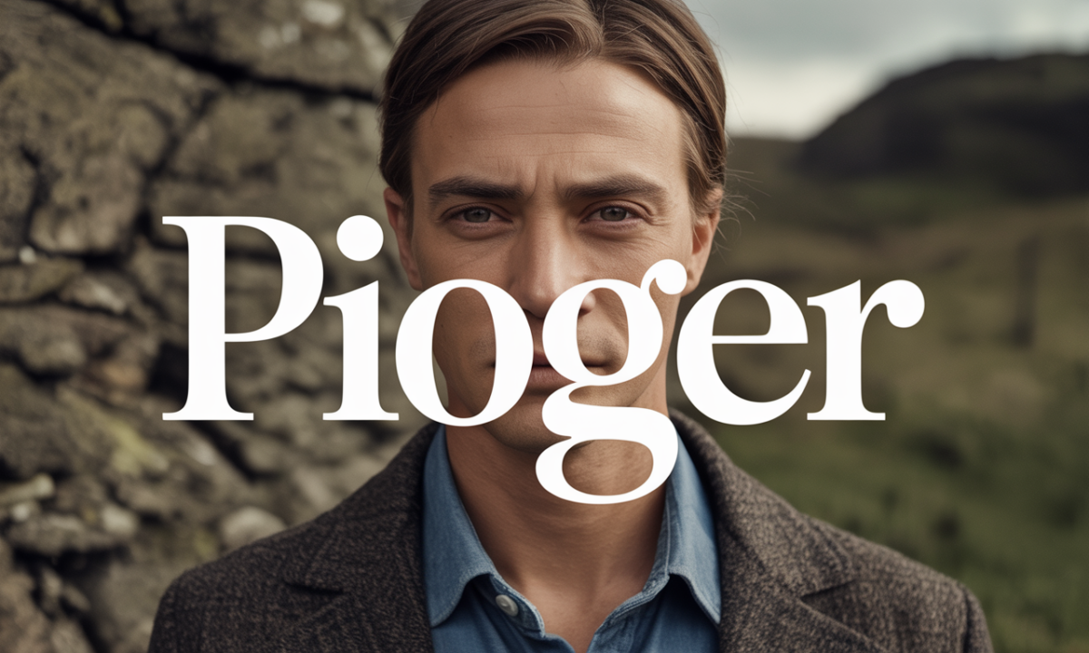 Illustration de Pioger, Noms de famille