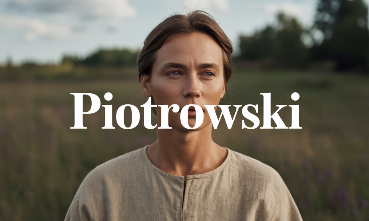 Illustration de Piotrowski, Noms de famille