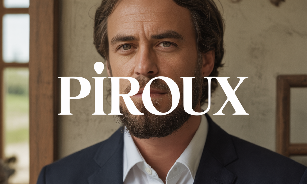 Illustration de Piroux, Noms de famille