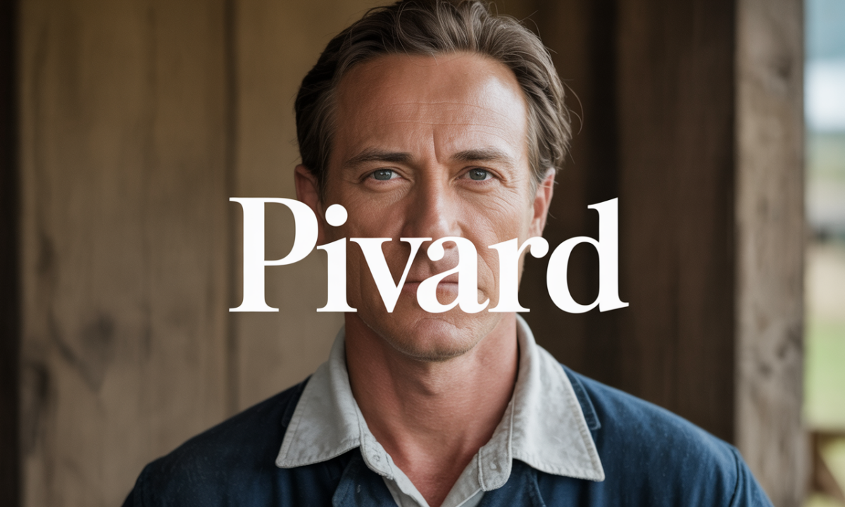 Illustration de Pivard, Noms de famille