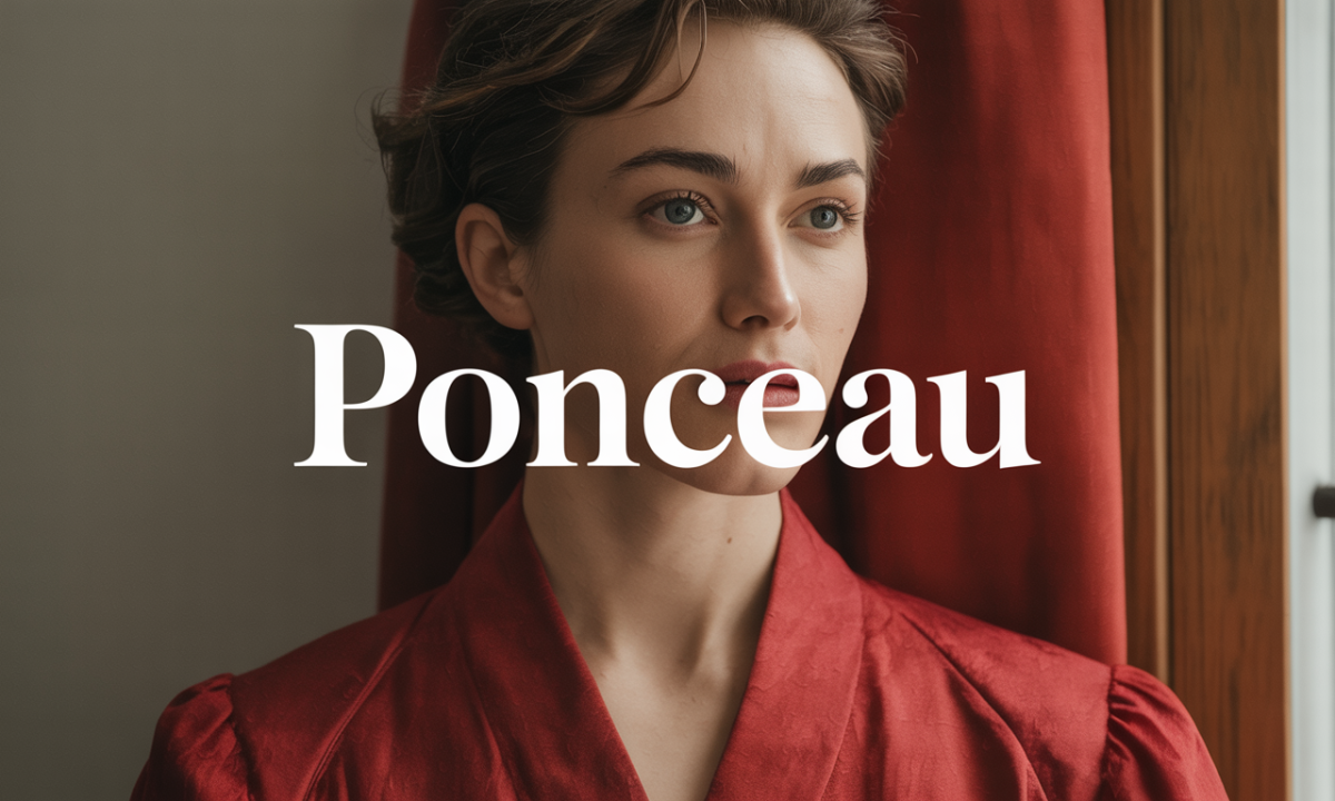 Illustration de Ponceau, Noms de famille