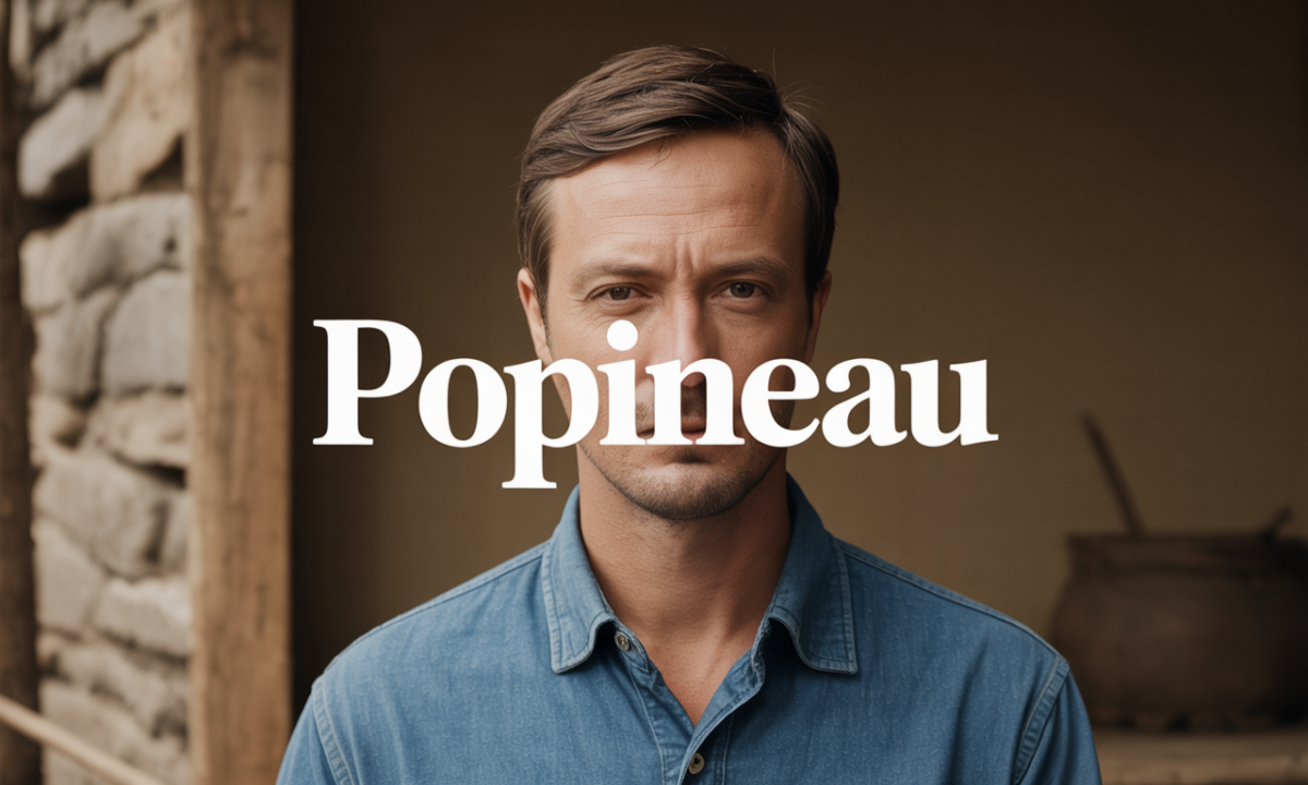 Illustration de Popineau, Noms de famille