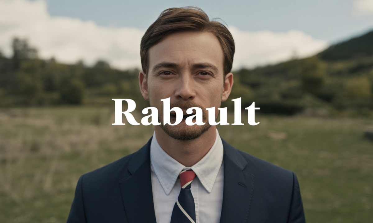 Illustration de Rabault, Noms de famille