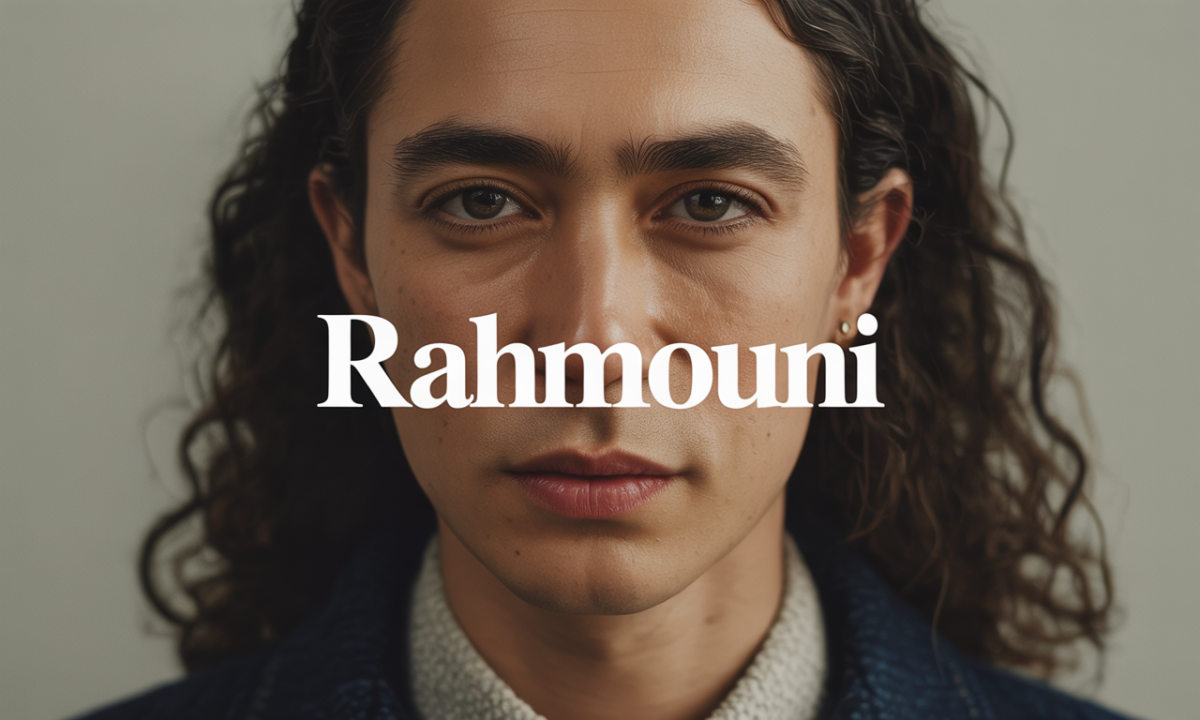 Illustration de Rahmouni, Noms de famille