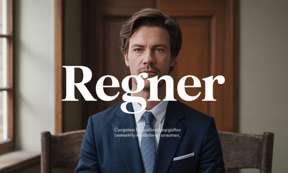 Illustration de Regner, Noms de famille