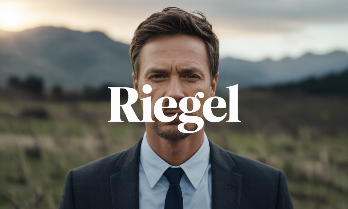 Illustration de Riegel, Noms de famille