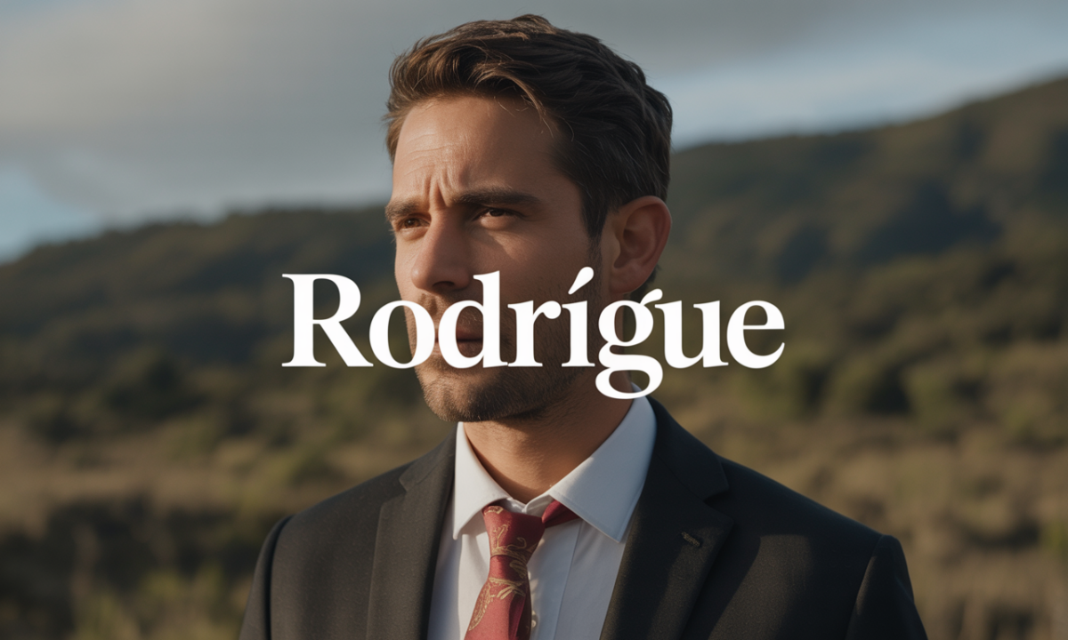 Illustration de Rodrigue, Noms de famille