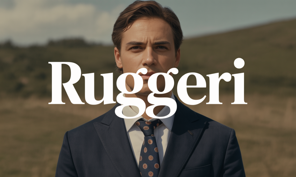 Illustration de Ruggeri, Noms de famille