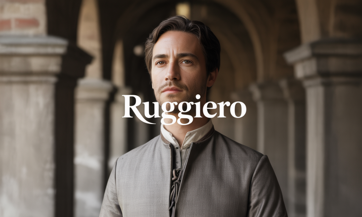 Illustration de Ruggiero, Noms de famille