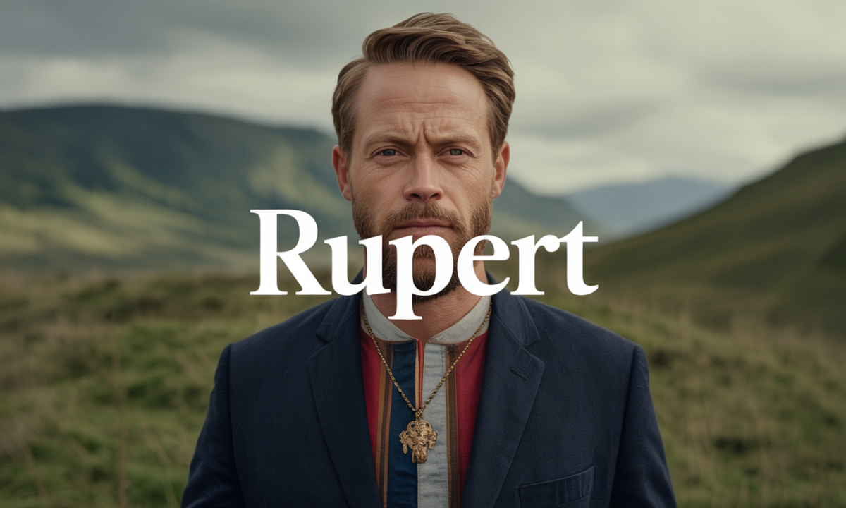 Illustration de Rupert, Noms de famille