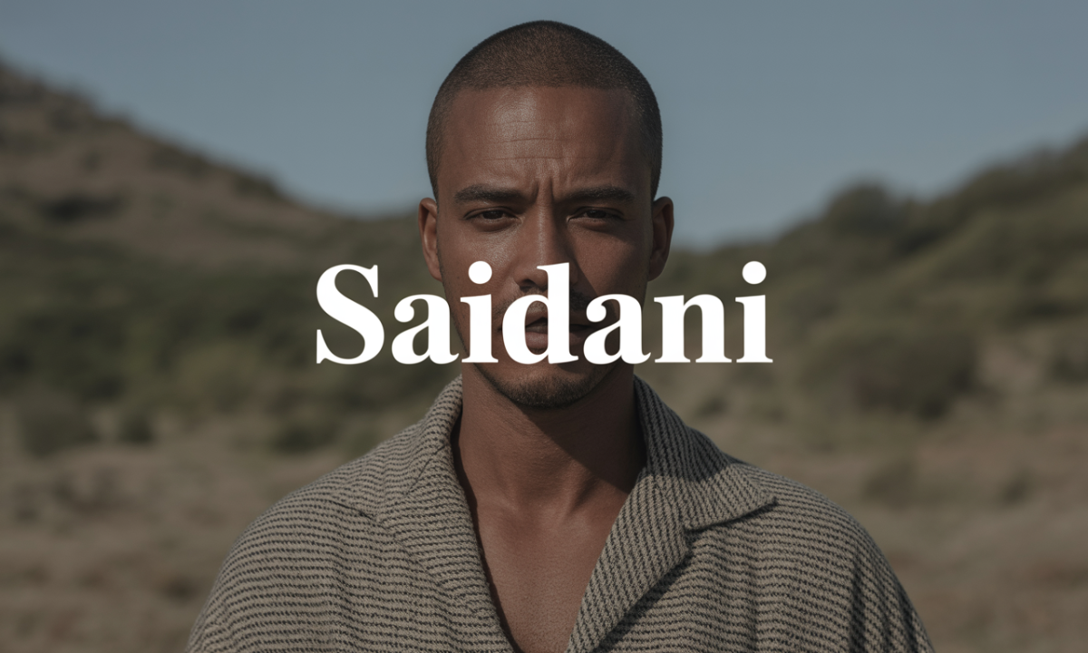 Illustration de Saidani, Noms de famille