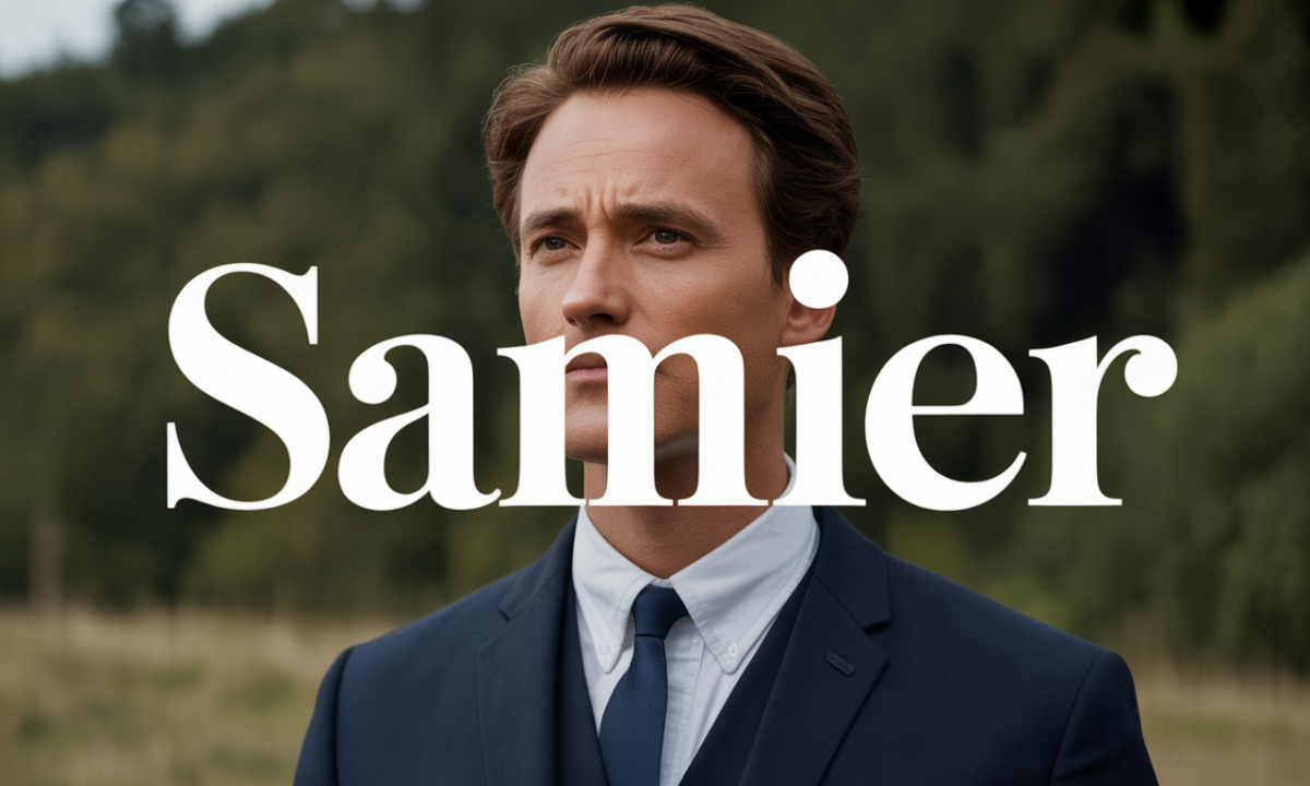 Illustration de Samier, Noms de famille