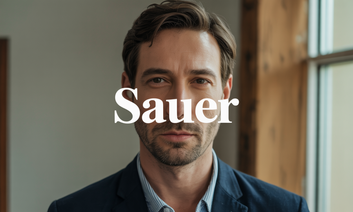 Illustration de Sauer, Noms de famille