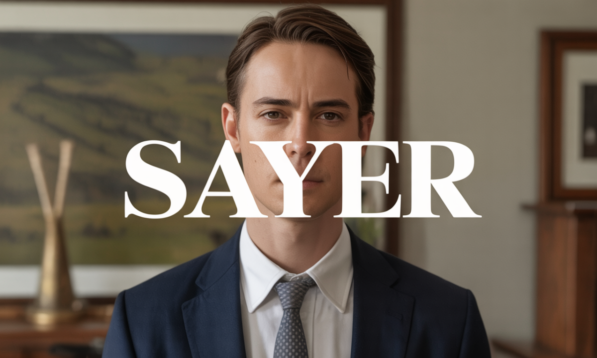 Illustration de Sayer, Noms de famille