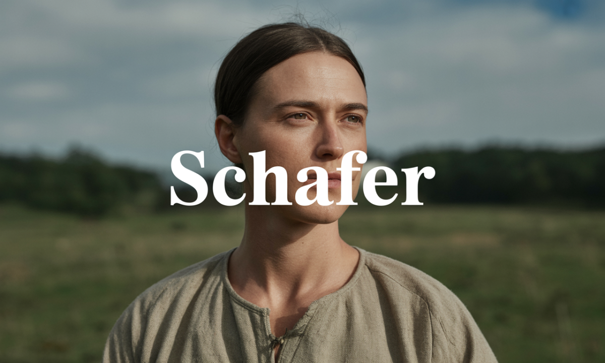 Illustration de Schafer, Noms de famille