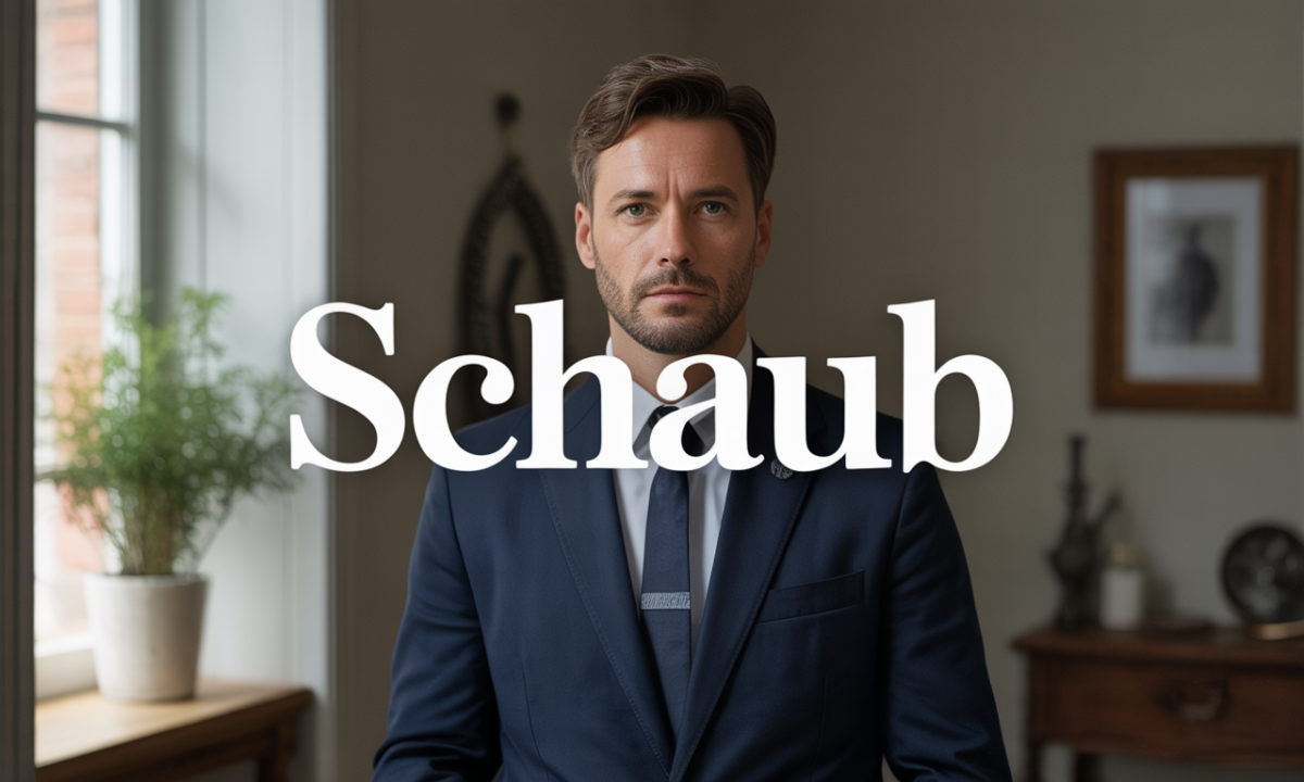 Illustration de Schaub, Noms de famille