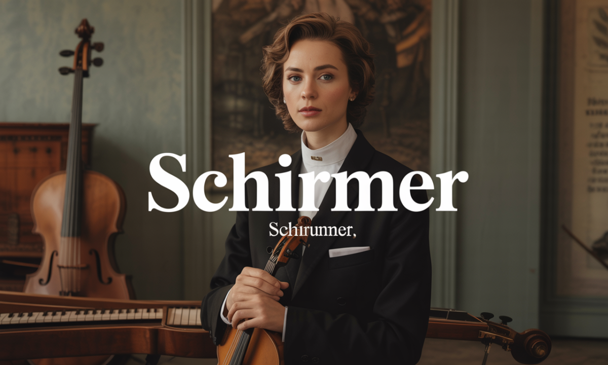 Illustration de Schirmer, Noms de famille