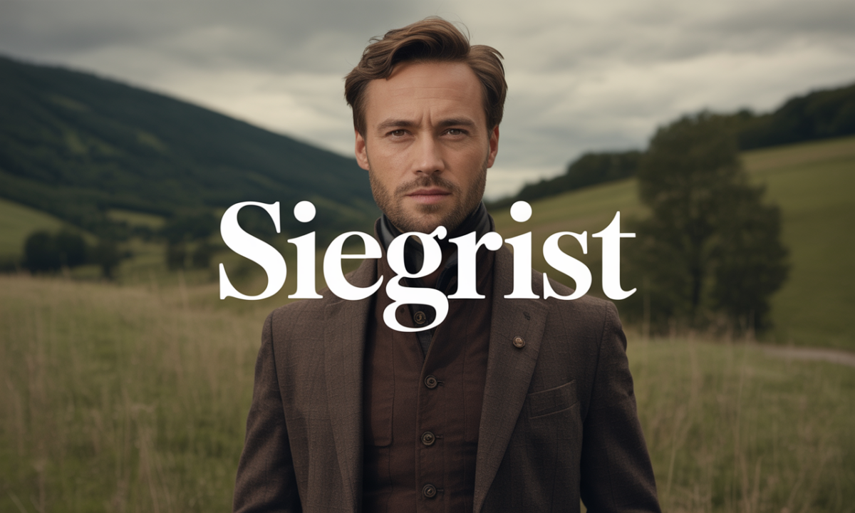 Illustration de Siegrist, Noms de famille