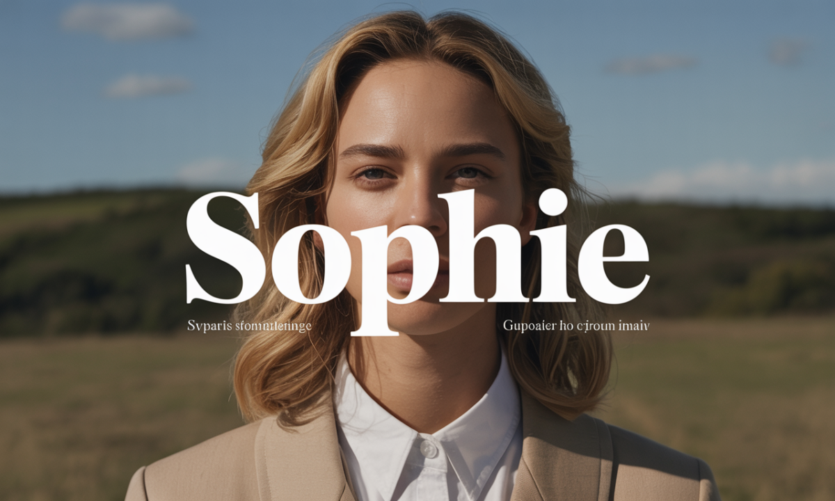 Illustration de Sophie, Noms de famille