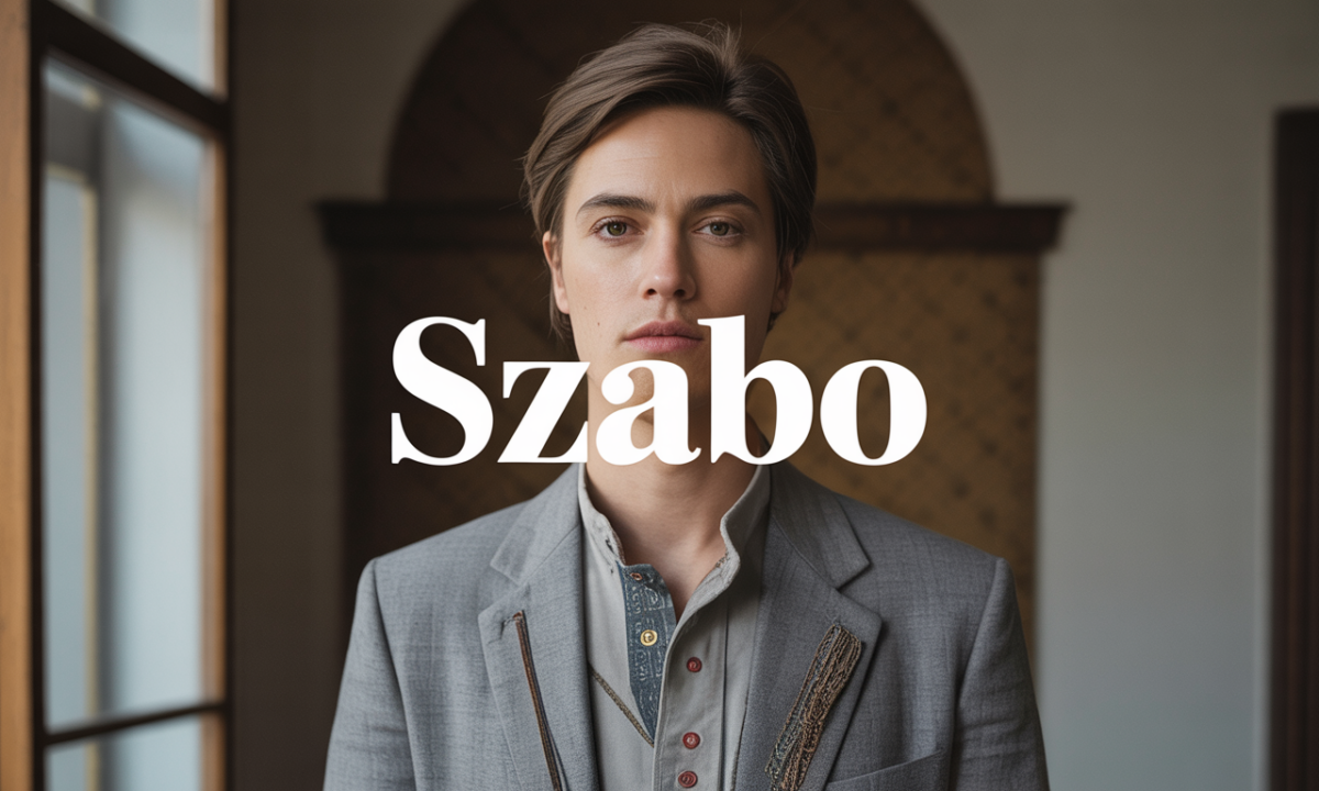 Illustration de Szabo, Noms de famille