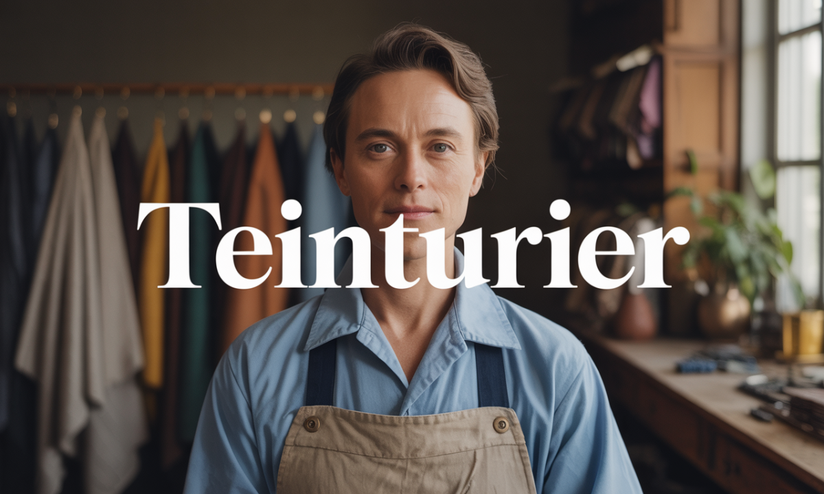 Illustration de Teinturier, Noms de famille