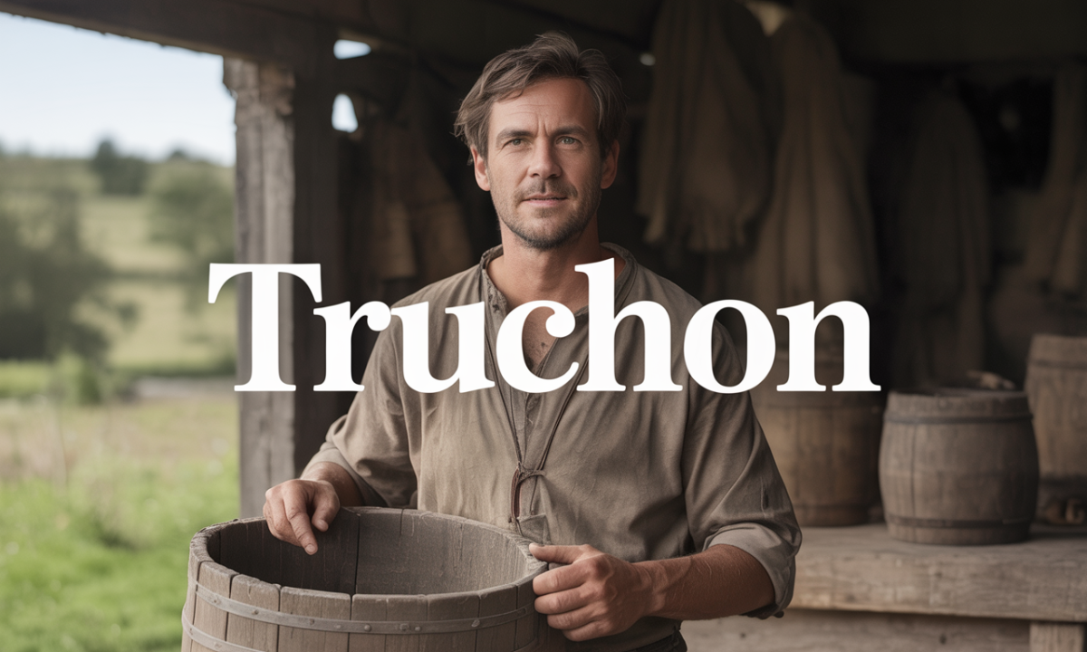 Illustration de Truchon, Noms de famille