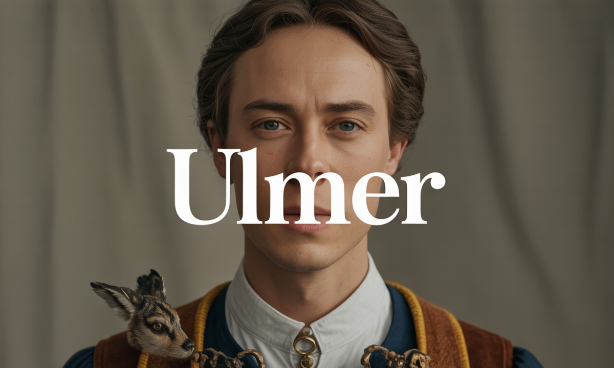 Illustration de Ulmer, Noms de famille