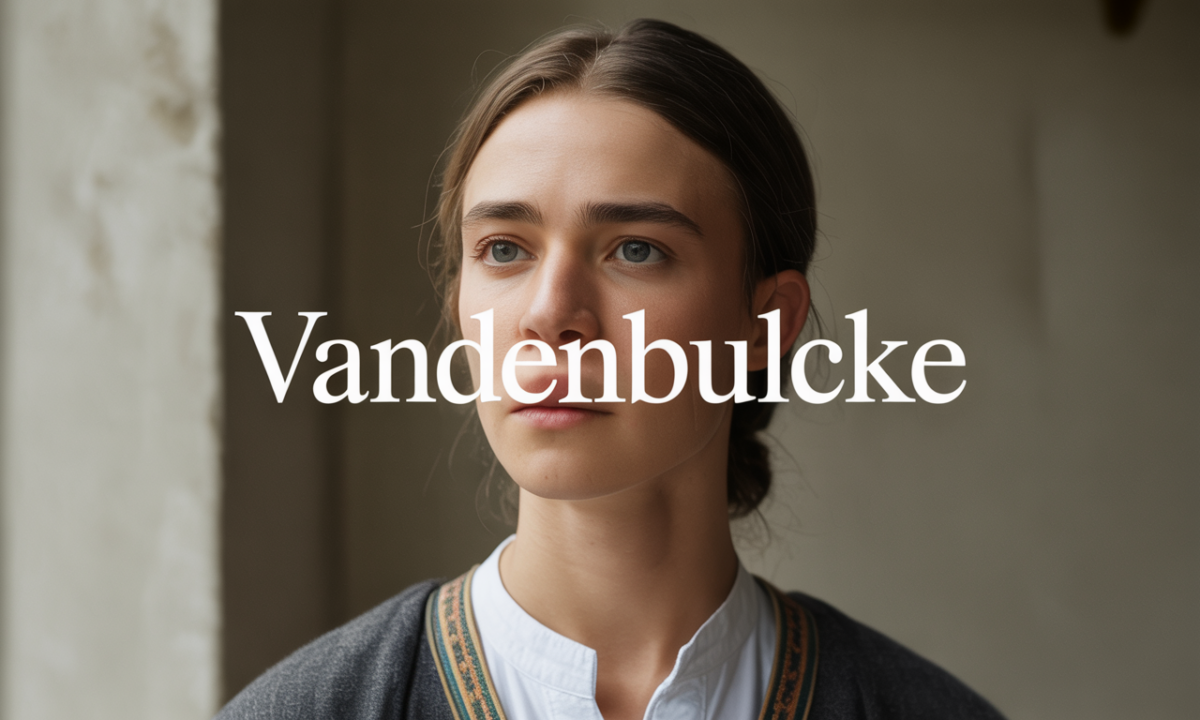 Illustration de Vandenbulcke, Noms de famille