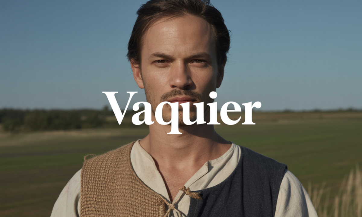 Illustration de Vaquier, Noms de famille