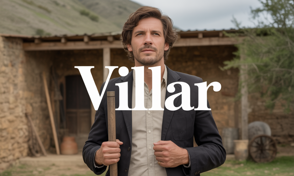 Illustration de Villar, Noms de famille