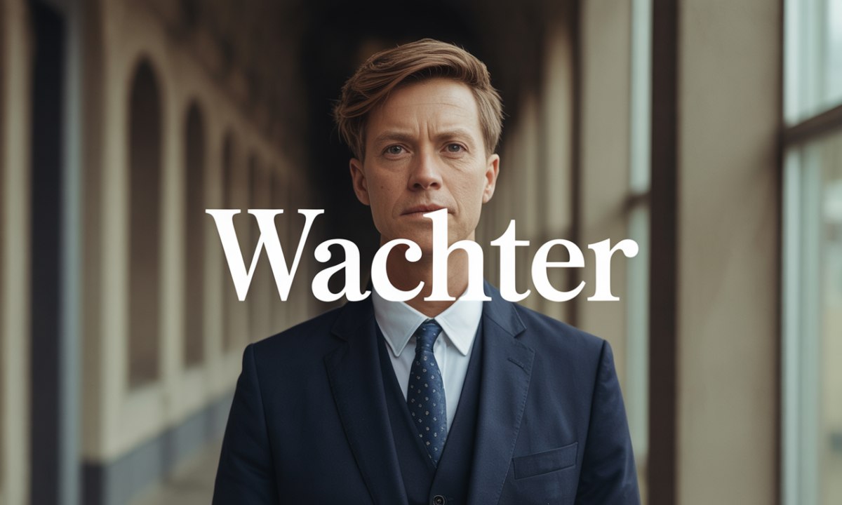 Illustration de Wachter, Noms de famille