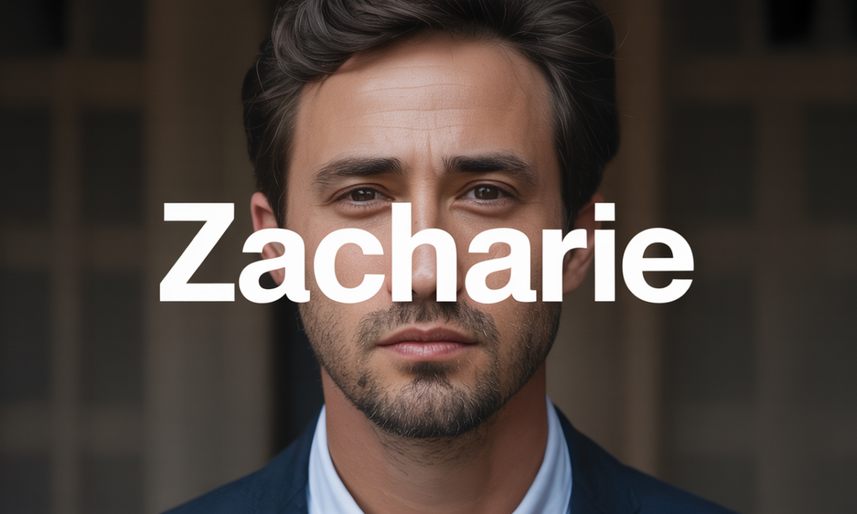 Illustration de Zacharie, Noms de famille