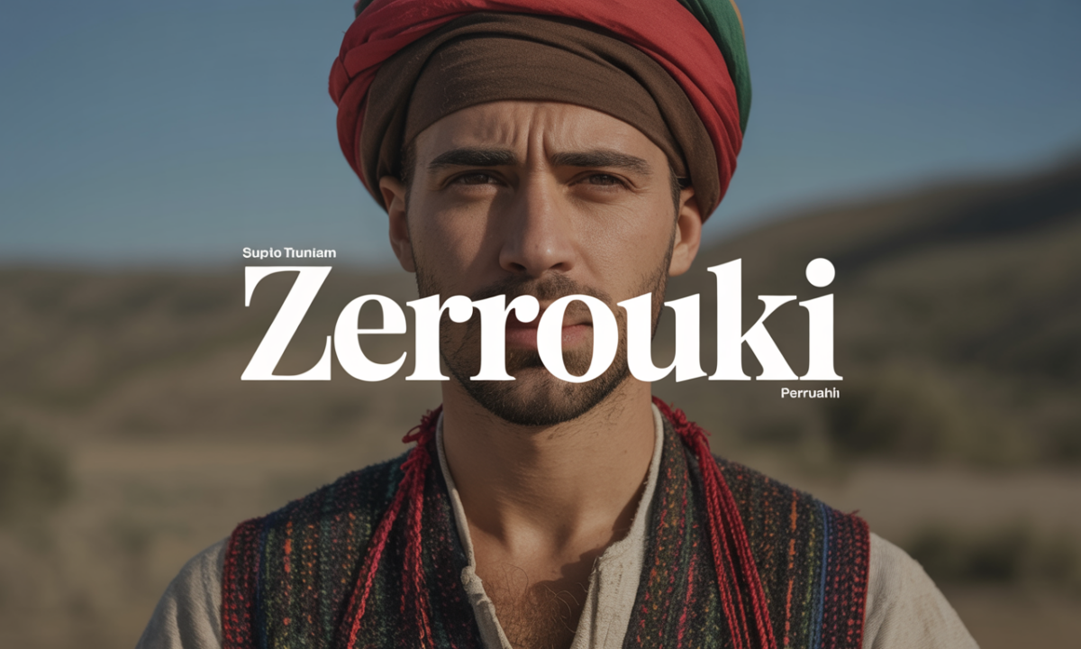 Illustration de Zerrouki, Noms de famille